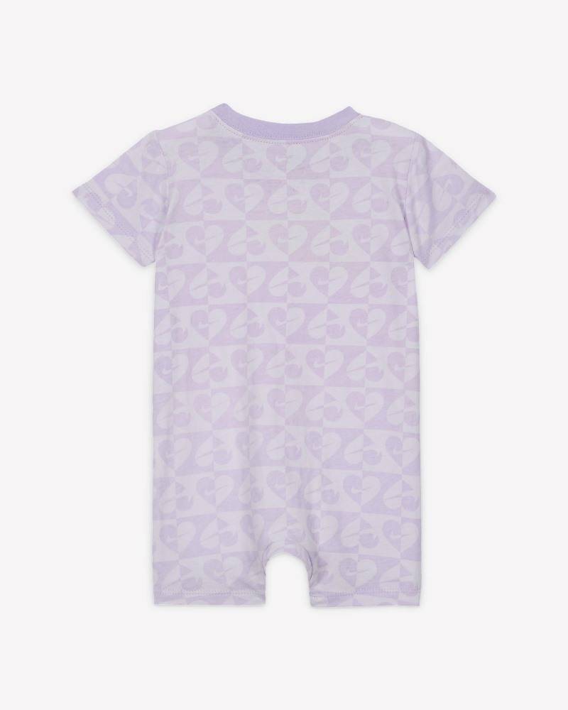 NIKE SWEET SWOOSH NEWBORN BABY ROMPER
