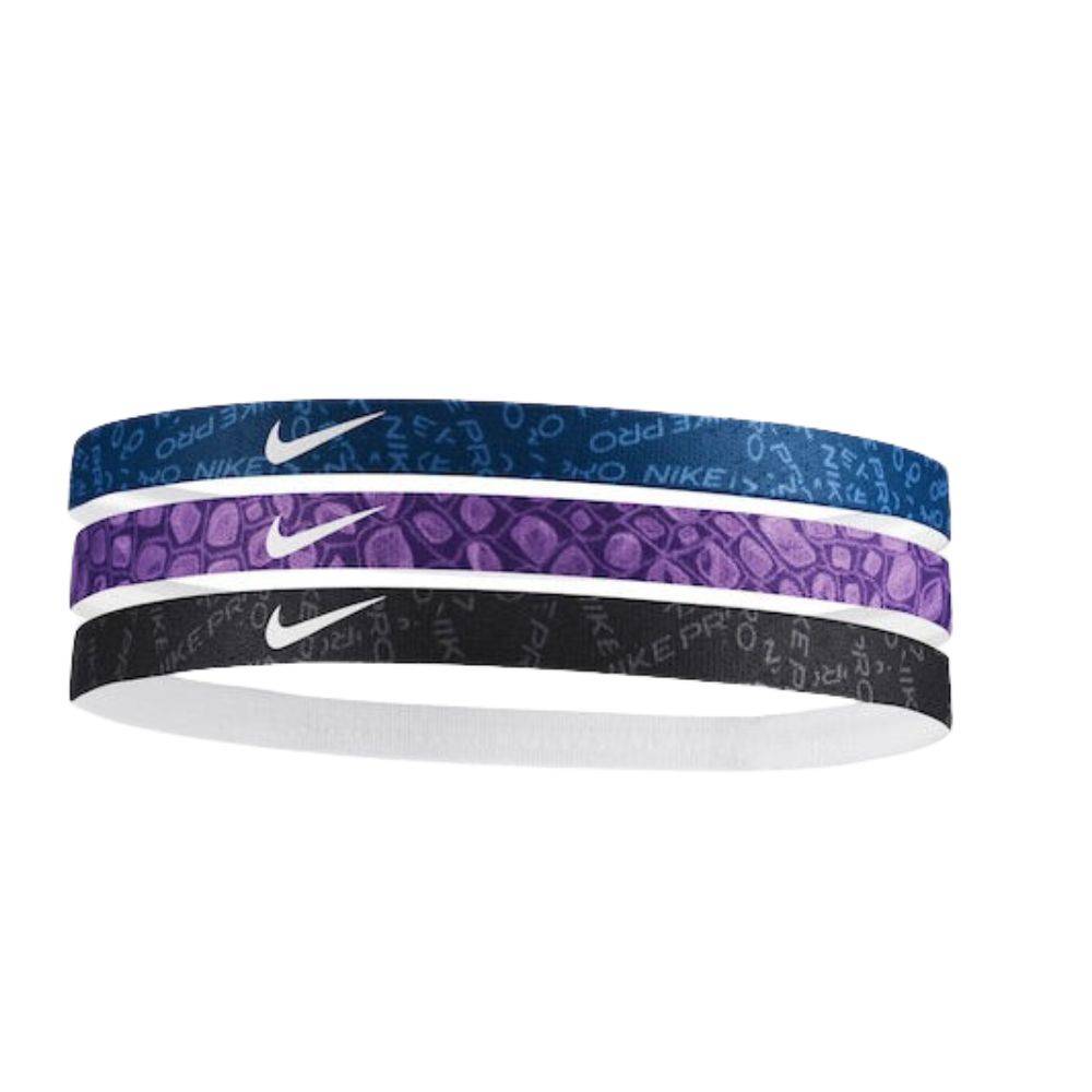 NIKE HEADBANDS 3 PK PRINTED