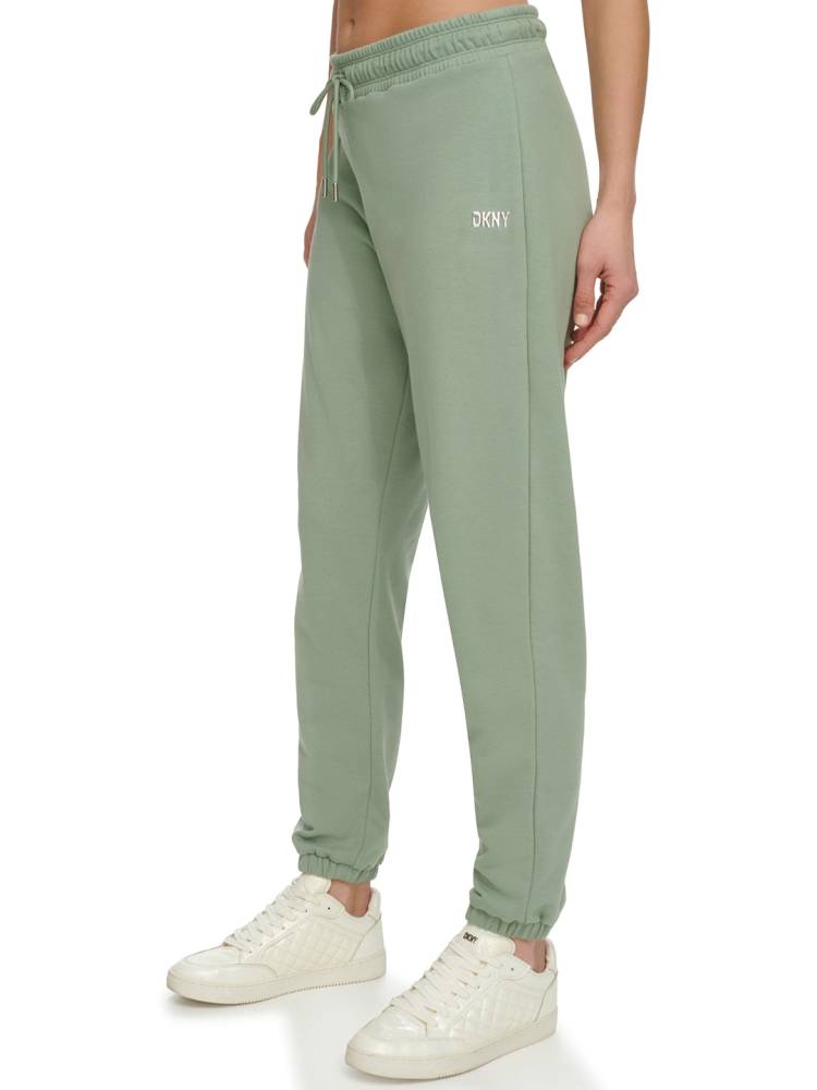 DKNY METALLIC LOGO EVERYDAY JOGGER PANT