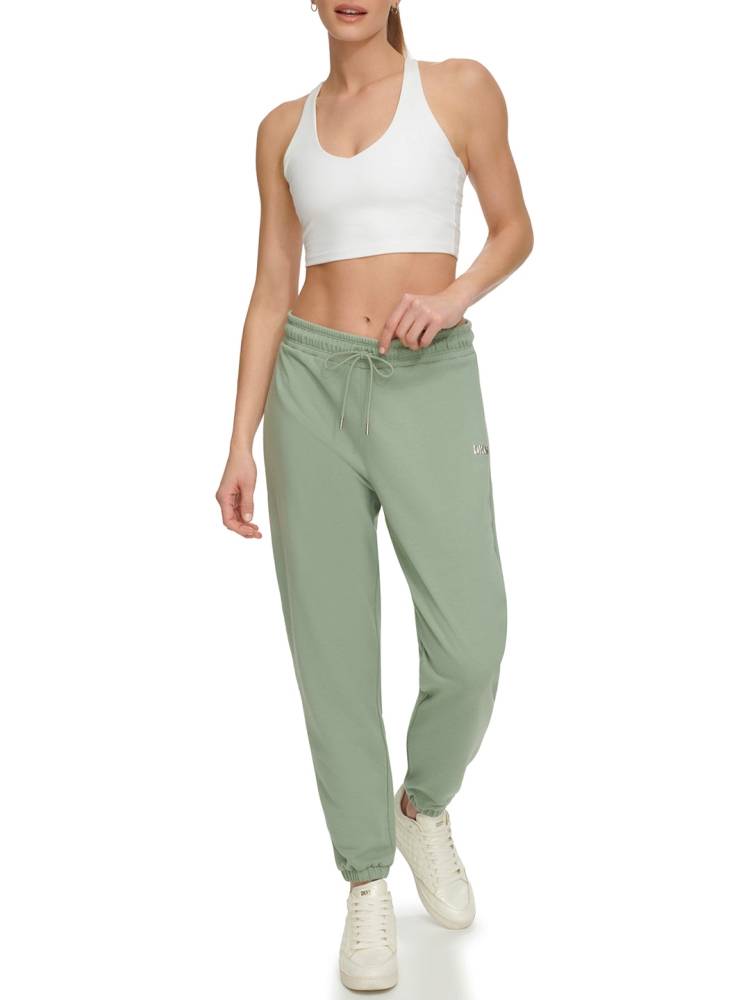 DKNY METALLIC LOGO EVERYDAY JOGGER PANT