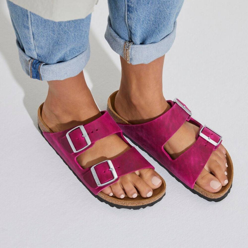 BIRKENSTOCK ARIZONA OILED LEATHER NARROW