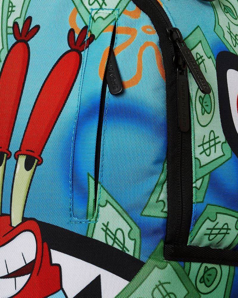 SPRAYGROUND SPONGE BOB CRABS COUNT DLXSR BACKPACK