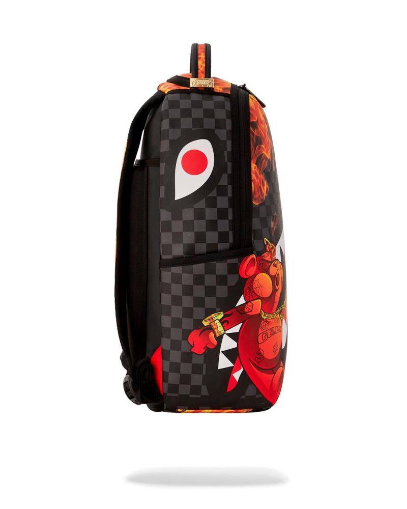 SPRAYGROUND FIRE MAN DLXSV BACKPACK