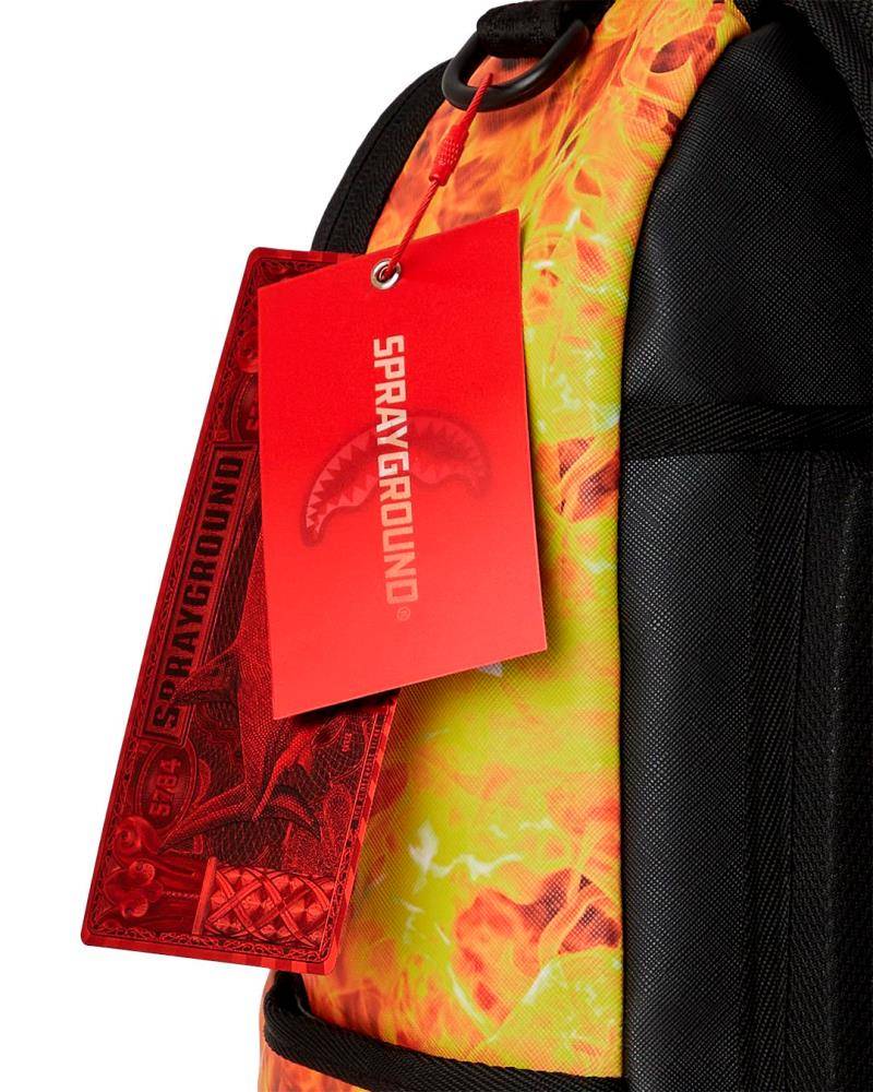 SPRAYGROUND FIRE MAN DLXSV BACKPACK