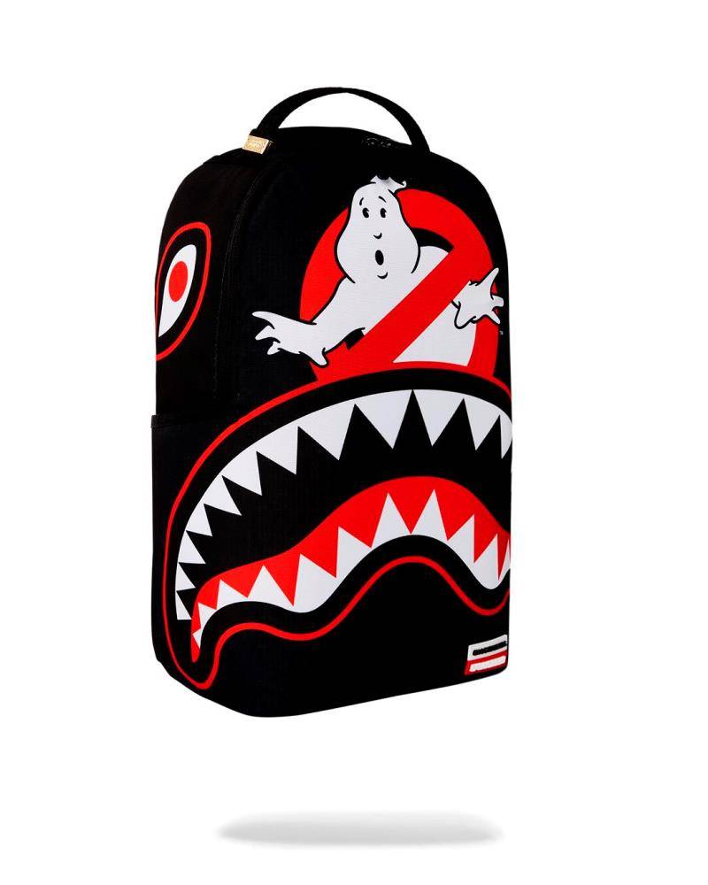 SPRAYGROUND GHOSTBUSTERS LOGO AND SHARK MOUTH BACKPACK