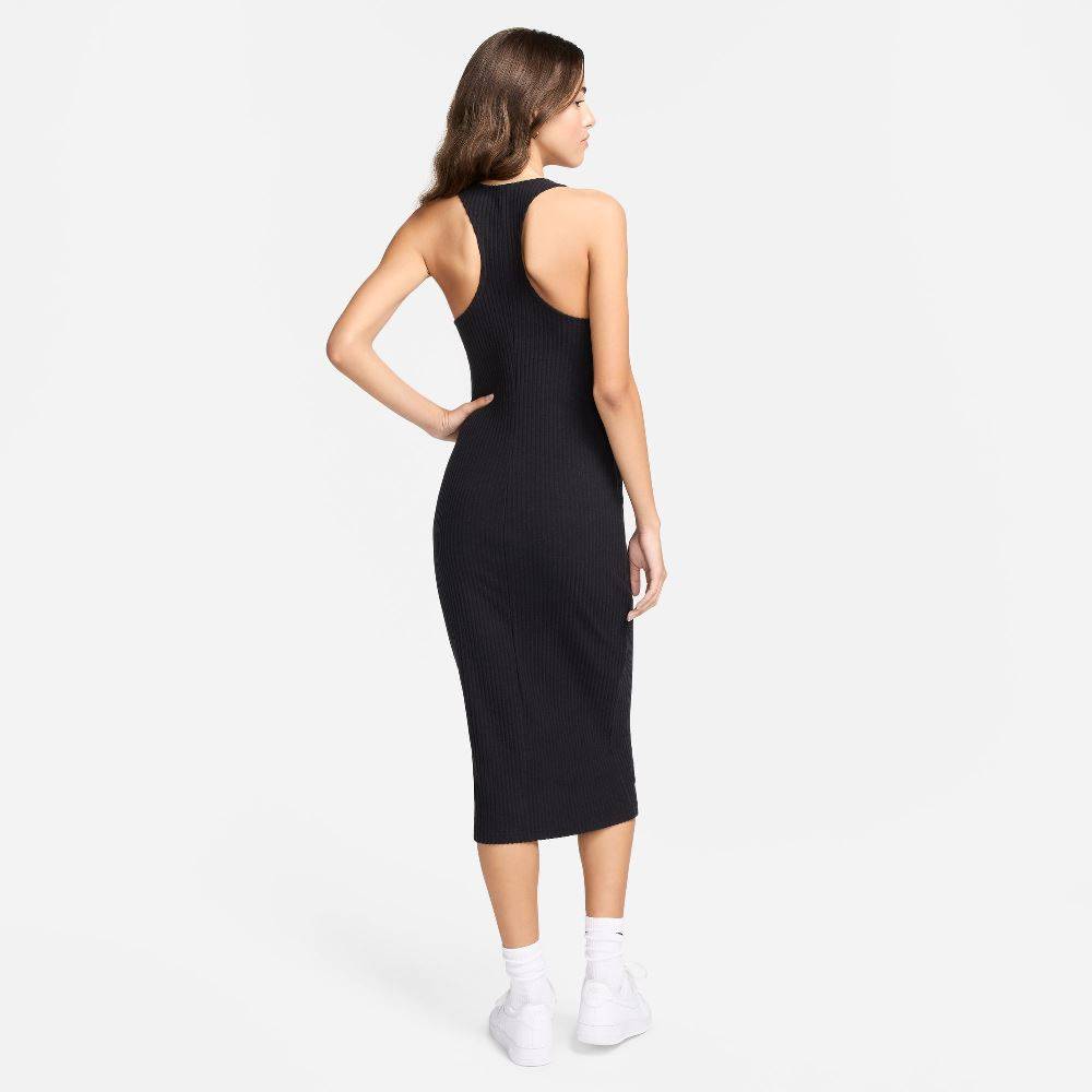 NIKE NSW SLIM SLEEVELESS RIBBED MIDI DRESS