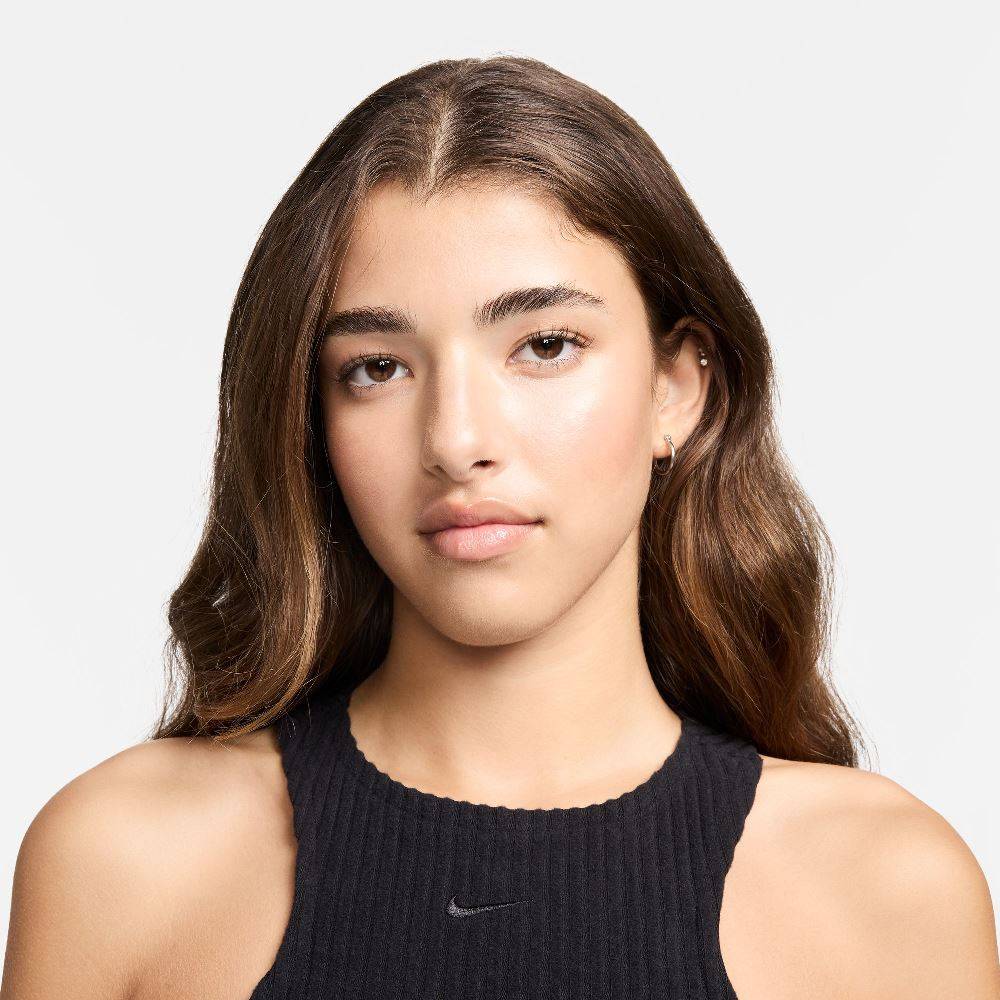 NIKE NSW SLIM SLEEVELESS RIBBED MIDI DRESS