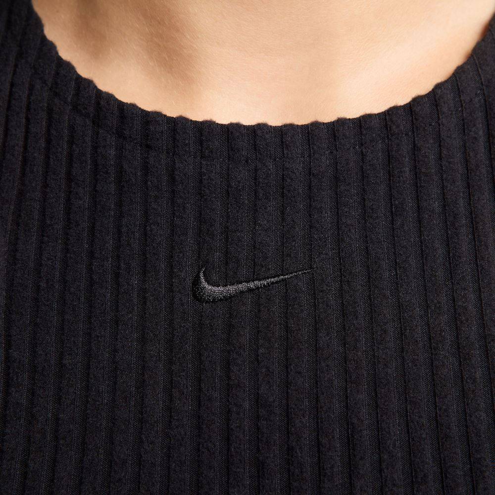 NIKE NSW SLIM SLEEVELESS RIBBED MIDI DRESS