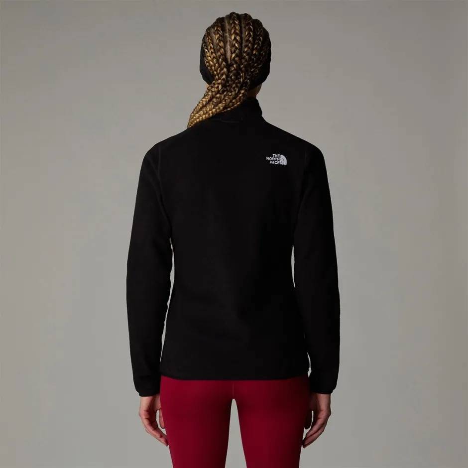 THE NORTH FACE WOMENS 100 GLACIER FULL ZIP
