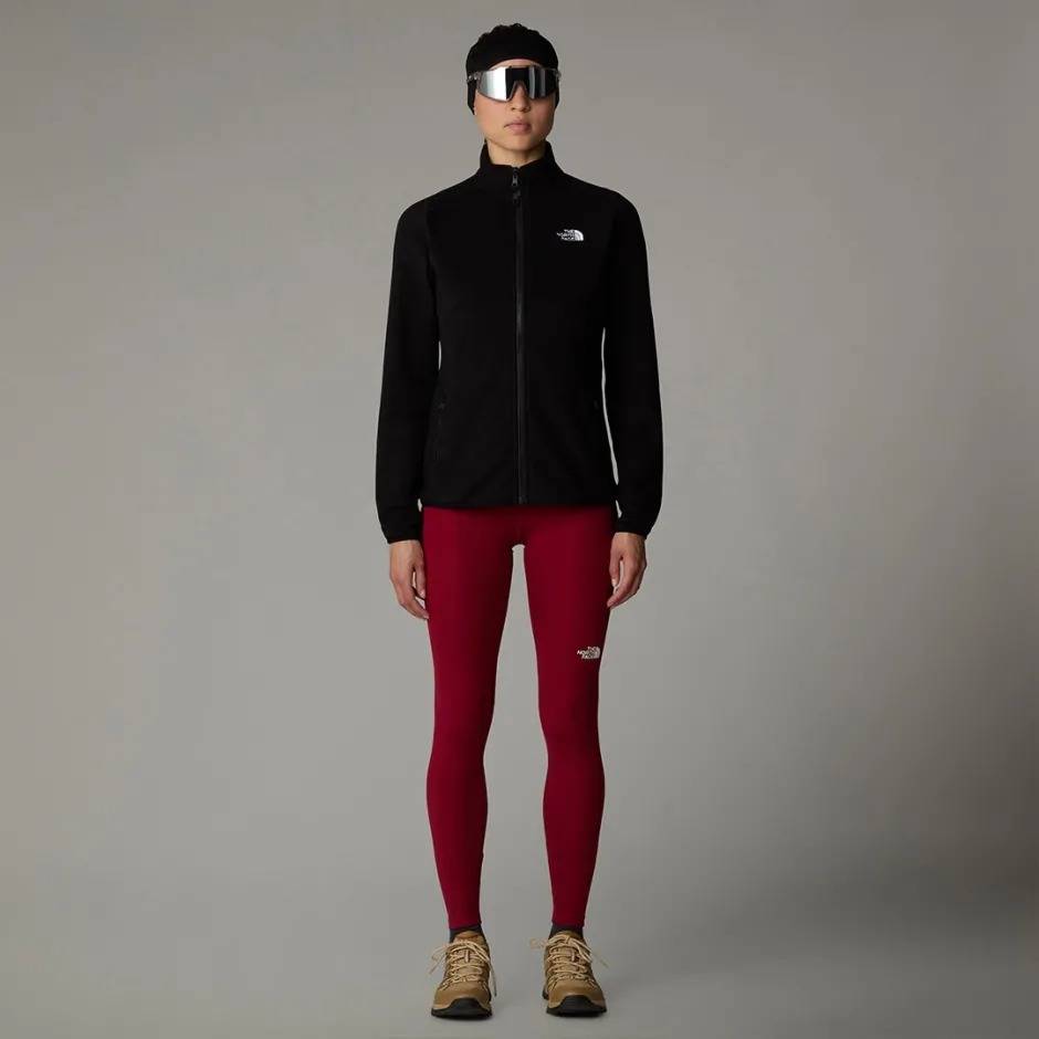 THE NORTH FACE WOMENS 100 GLACIER FULL ZIP