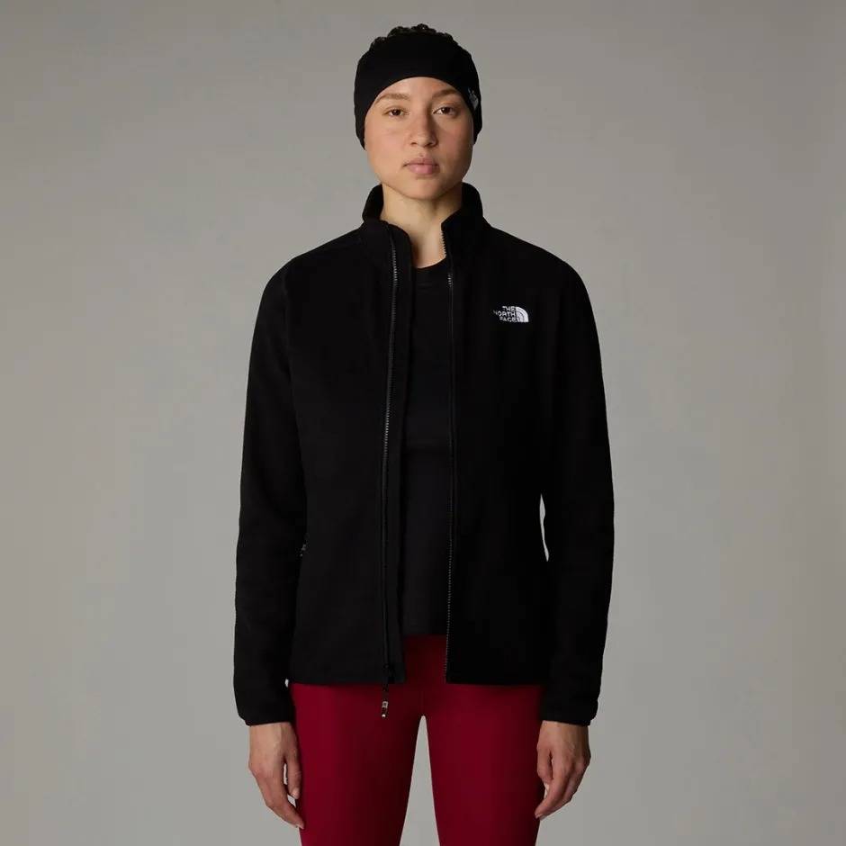 THE NORTH FACE WOMENS 100 GLACIER FULL ZIP