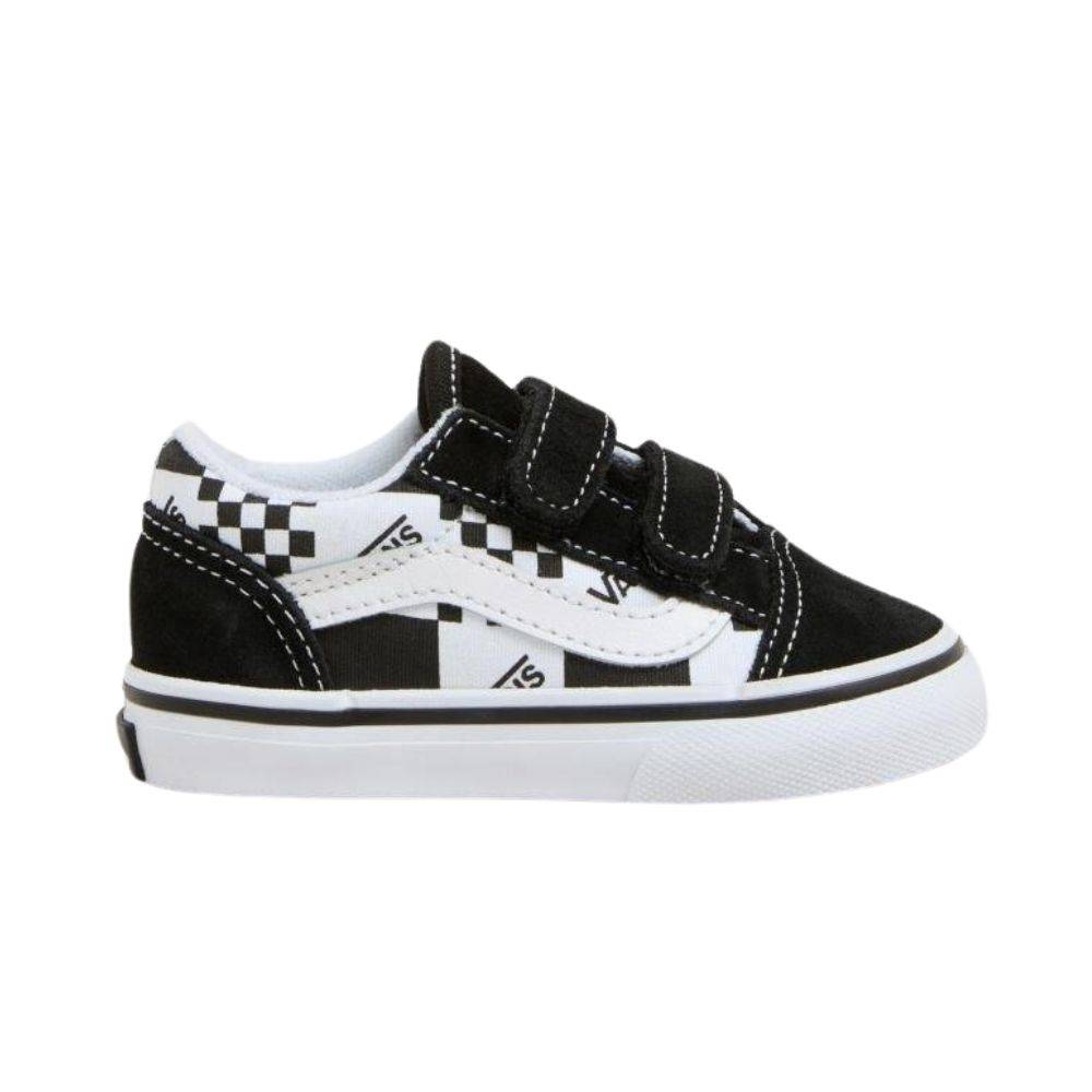 VANS TODDLER OLD SKOOL V CHECKERBOARD SHOE