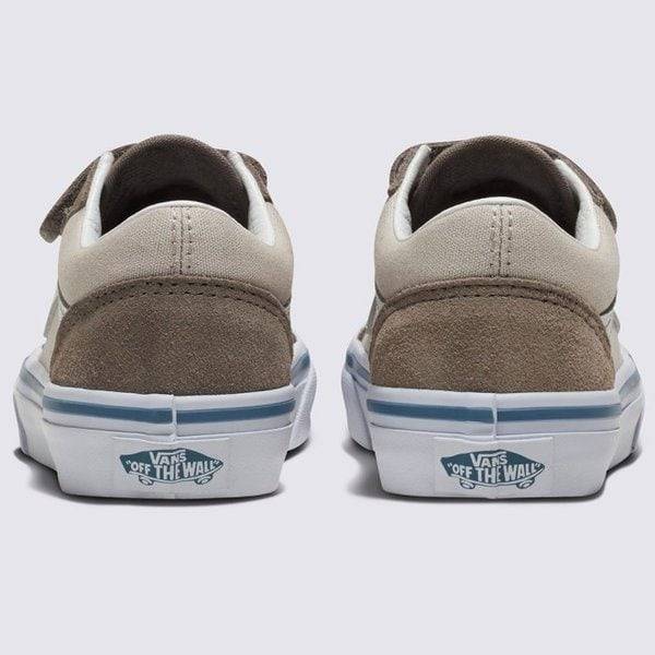 VANS TODDLER OLD SKOOL VELCTRO 2 TONE SHOE