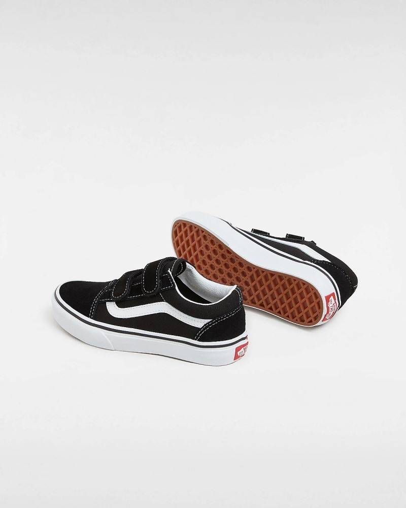 VANS KIDS OLD SKOOL LOGO CHECK SHOES