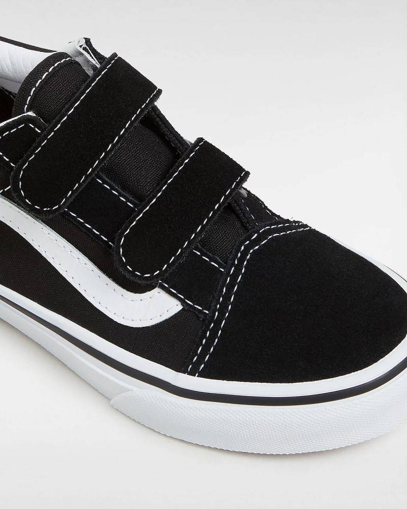 VANS KIDS OLD SKOOL LOGO CHECK SHOES