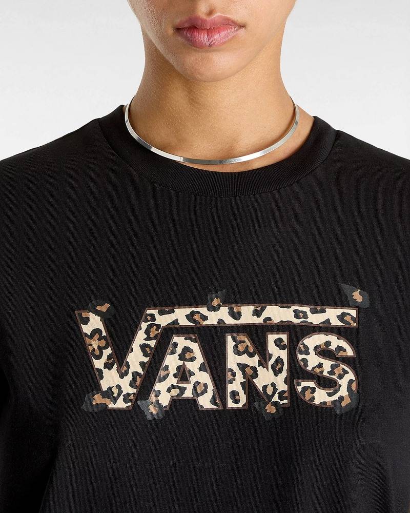 VANS WOMENS ANIMALIER CREW SS TEE