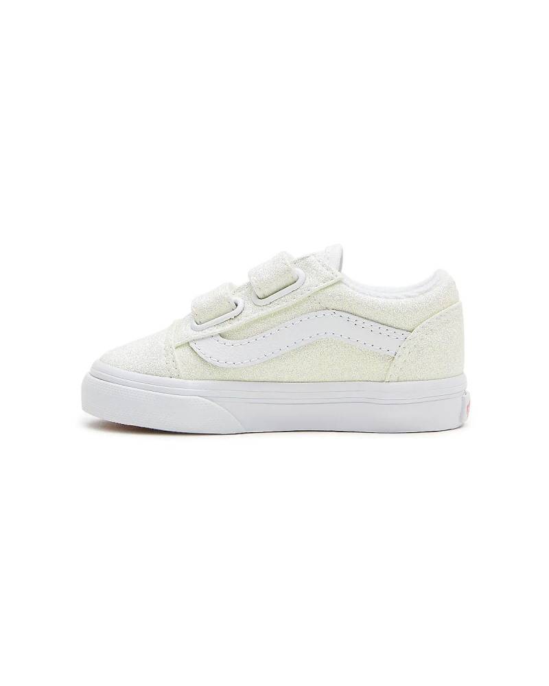 VANS TODDLER UV GLITTER OLD SKOOL VELCRO SHOES