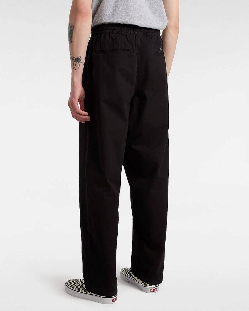 VANS RANGE BAGGY TAPERED ELASTIC WAIST MENS TROUSERS