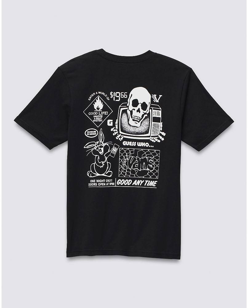 VANS BOYS CRAZY EDDY SS T-SHIRT