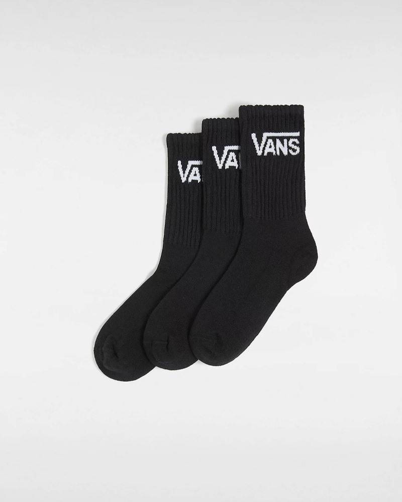 VANS CLASSIC VANS CREW KIDS SOCKS (3 PAIRS)