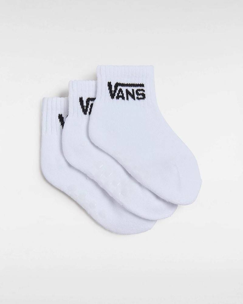 VANS INFANT CLASSIC HALF CREW SOCKS (3 PAIRS)
