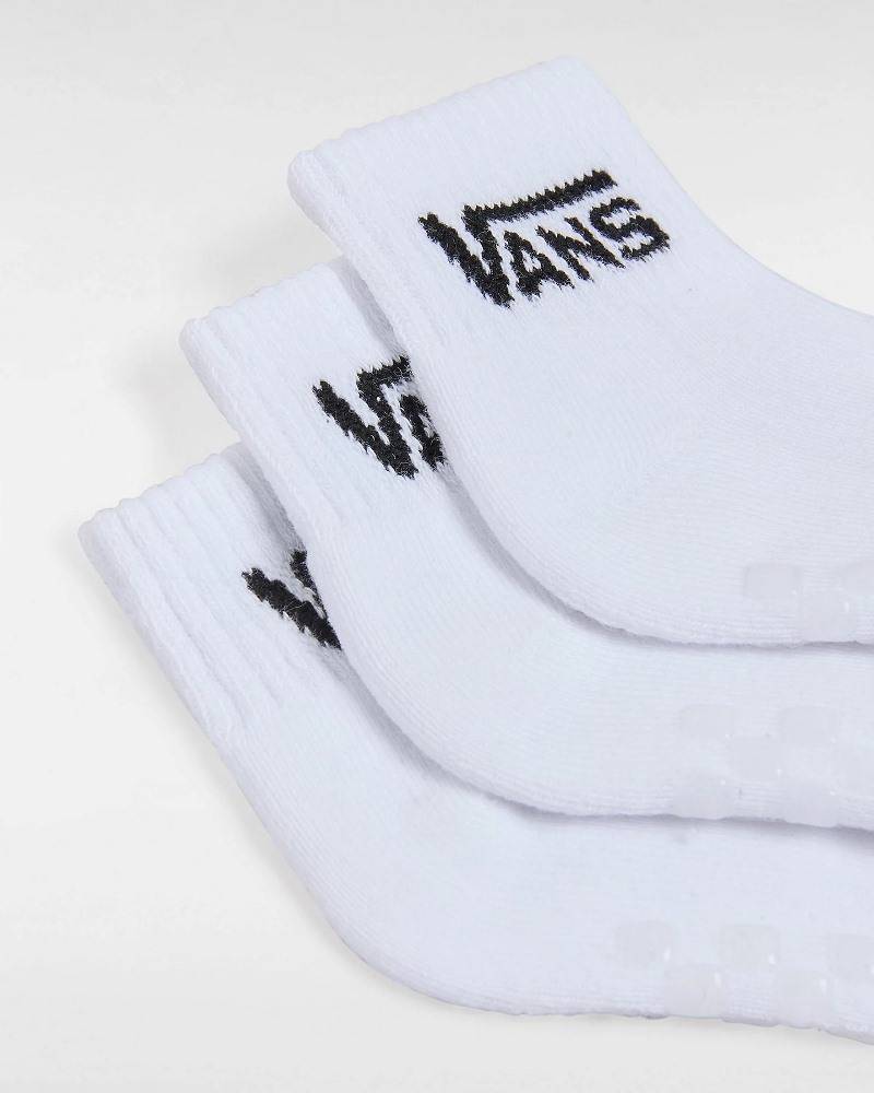 VANS INFANT CLASSIC HALF CREW SOCKS (3 PAIRS)