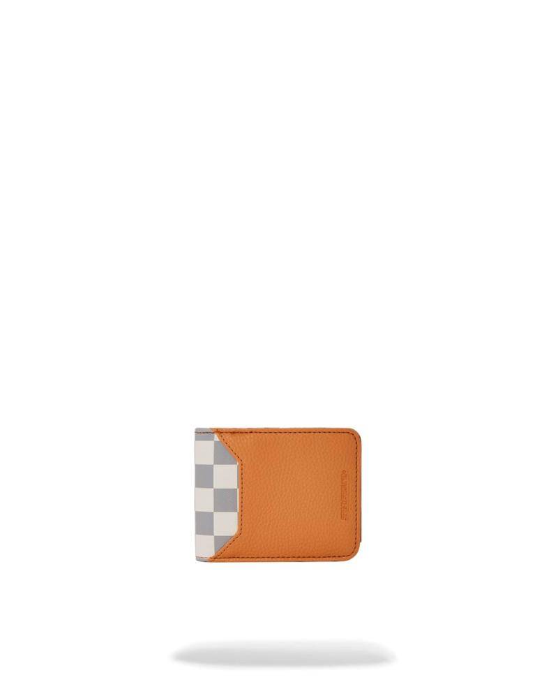 SPRAYGROUND HENNY LATTE  BI-FOLD ELASTIC WALLET