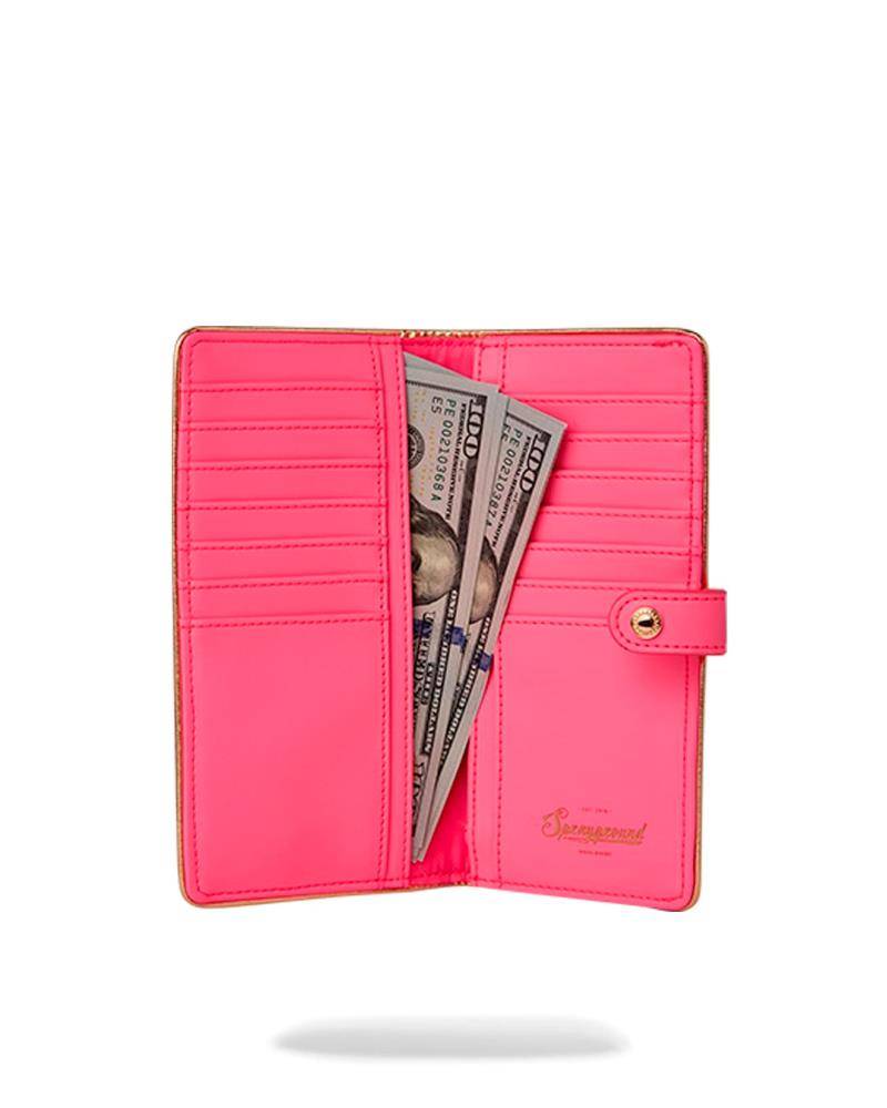 SPRAYGROUND SORBET STUNNA SINGLE FOLD WALLET