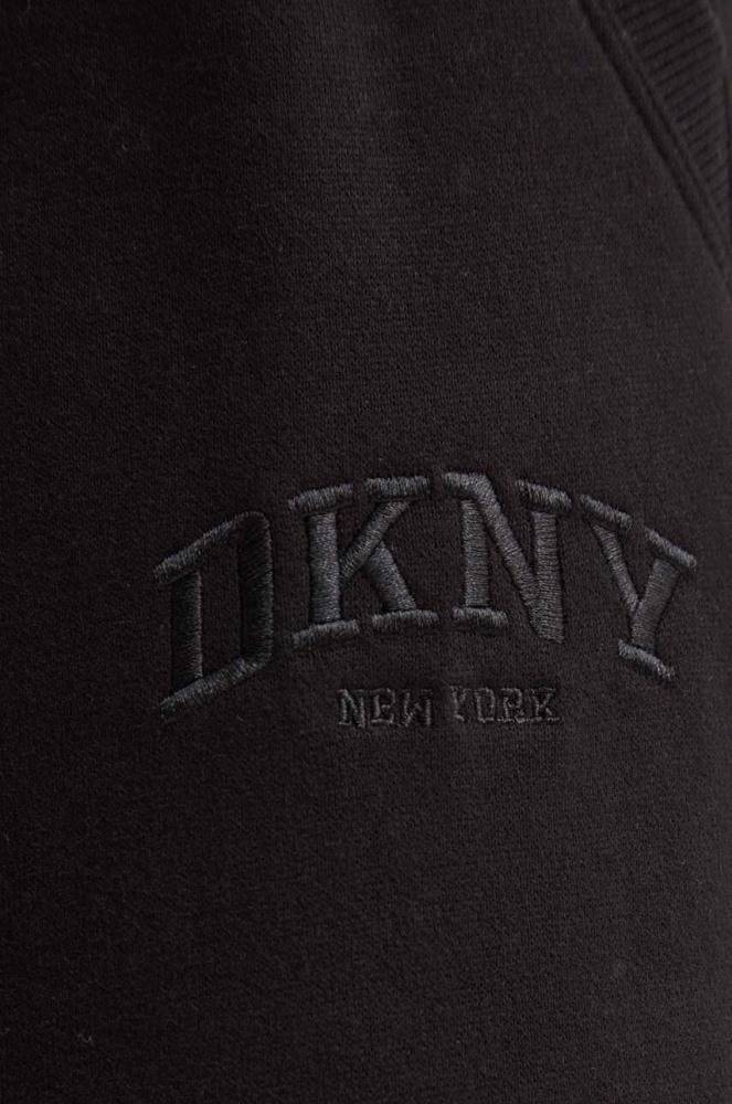 DKNY VARSITY LOGO HIGH RISE CUFF JOGGER