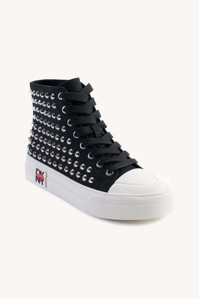 DKNY LOUISA STUDS HIGH TOP SNEAKER