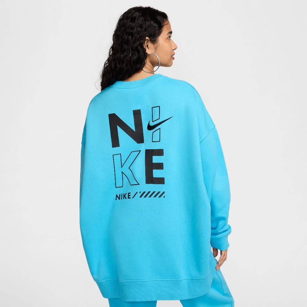 NIKE NSW WOMENS FLEECE OVERSIZED CREW GLS