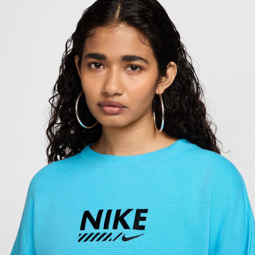 NIKE NSW WOMENS FLEECE OVERSIZED CREW GLS