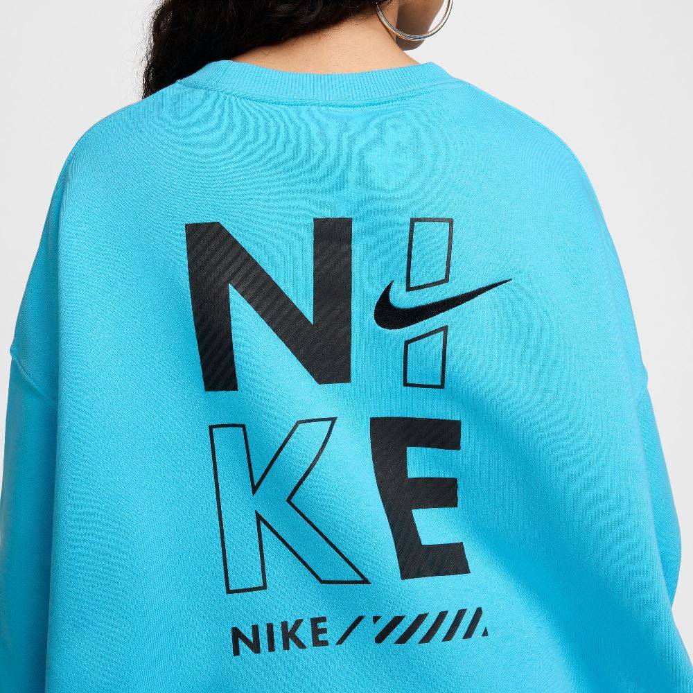 NIKE NSW WOMENS FLEECE OVERSIZED CREW GLS