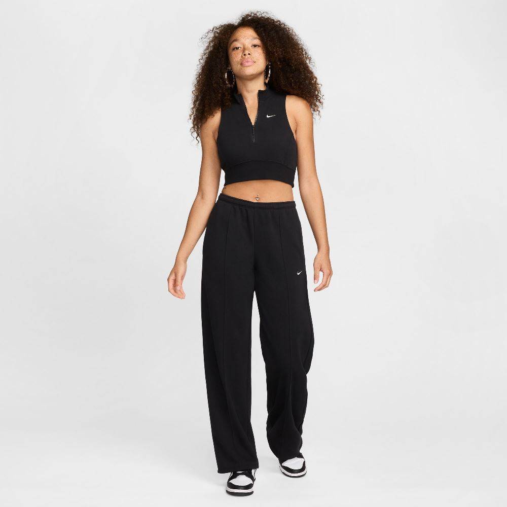 NIKE NSW WOMENS CHILI FT CROP HALF-ZIP TANK