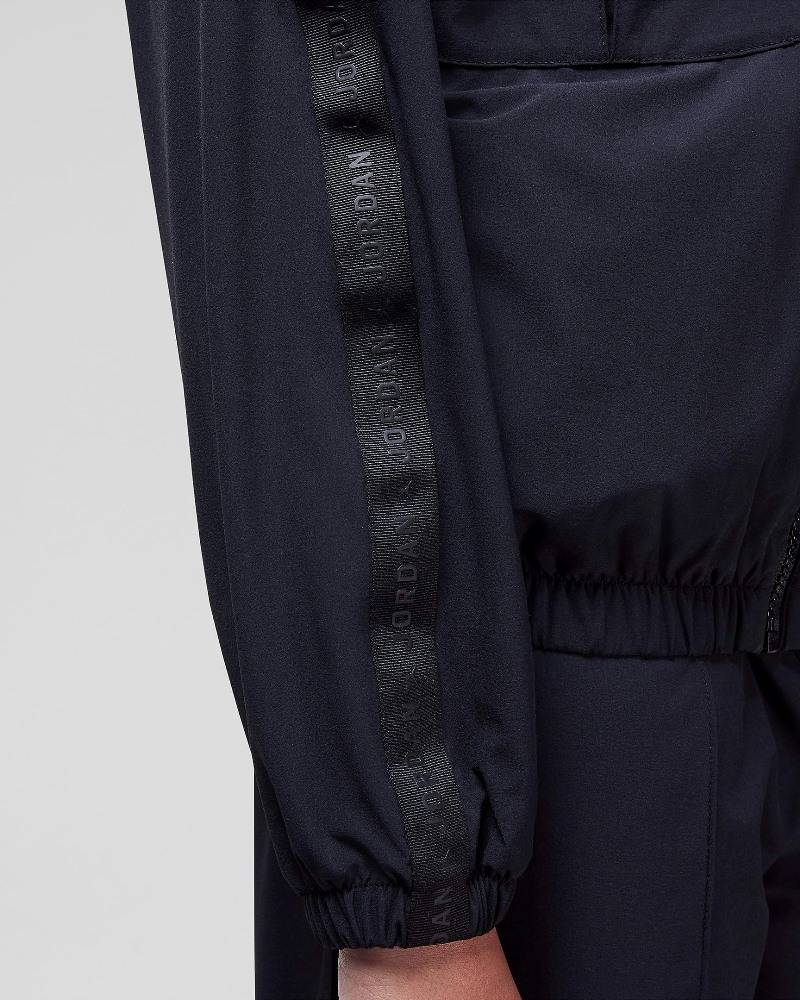 NIKE JORDAN GIRLS JUMPMAN WOVEN TAPING JACKET