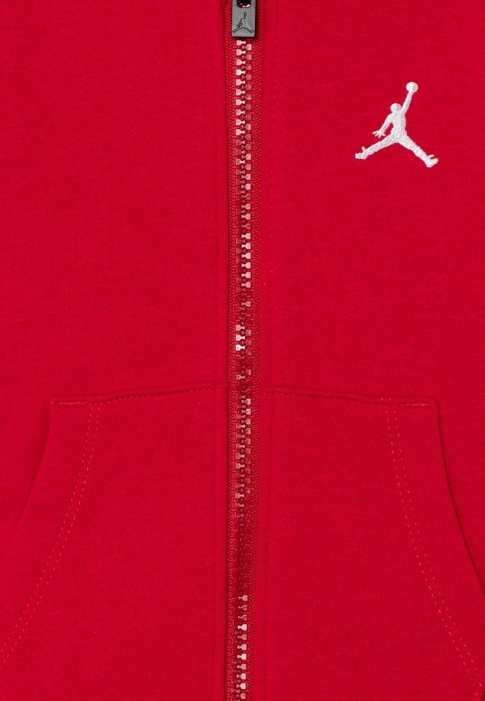 NIKE JORDAN LITTLE KIDS MJ BRKLYN FLEECE FULL ZIP HOODIE SET