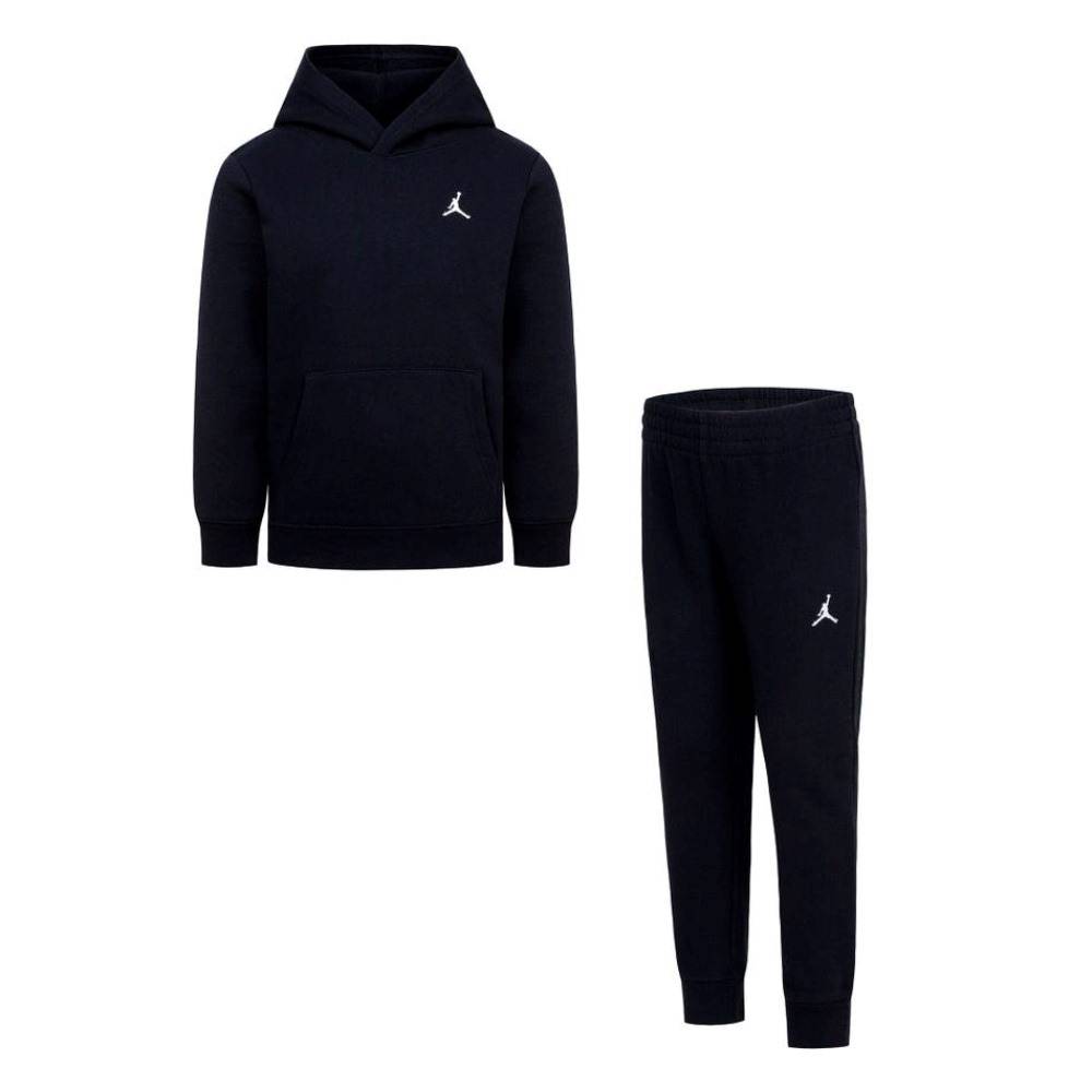 NIKE JORDAN LITTLE KIDS MJ BRKLYN FLEECE PULLOVER SET