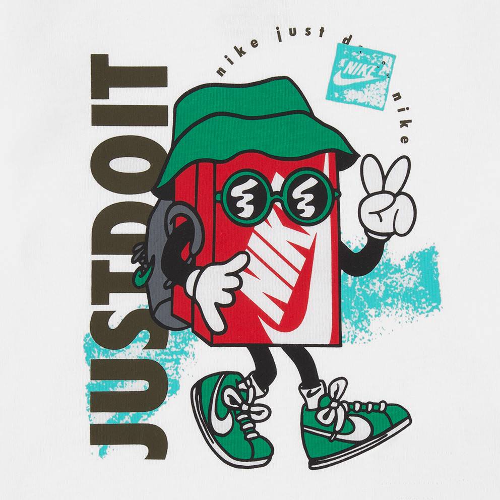 NIKE LITTLE KIDS BOXY PEACE TEE