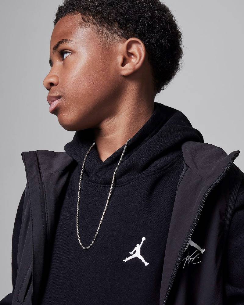 NIKE JORDAN BOYS MJ BROOKLYN FLEECE PULLOVER