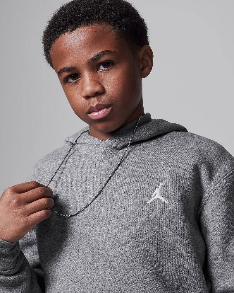 NIKE JORDAN BOYS MJ BROOKLYN FLEECE PULLOVER