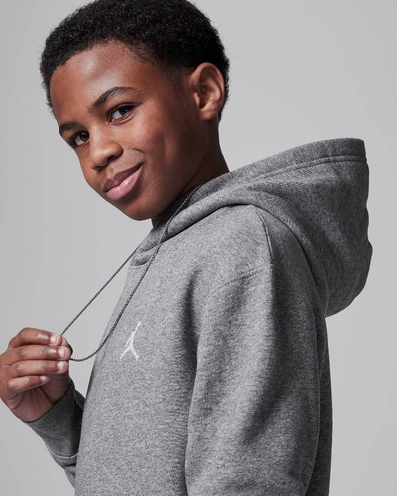 NIKE JORDAN BOYS MJ BROOKLYN FLEECE PULLOVER