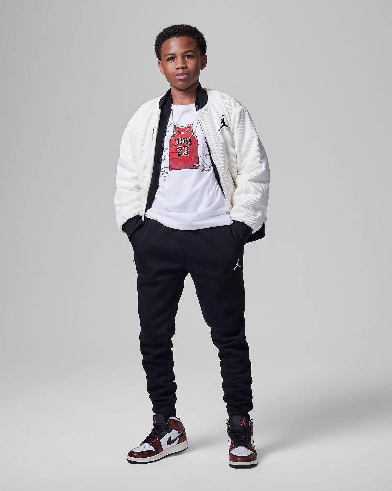 NIKE JORDAN BOYS MJ BROOKLYN FLEECE ESSENTIAL PANT