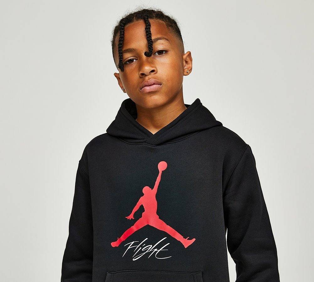 NIKE JORDAN JUNIOR JUMPMAN BASELINE PULLOVER