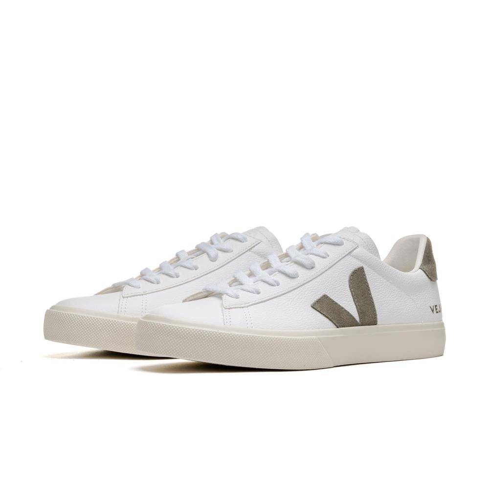 VEJA CAMPO CHROME-FREE LEATHER SNEAKERS