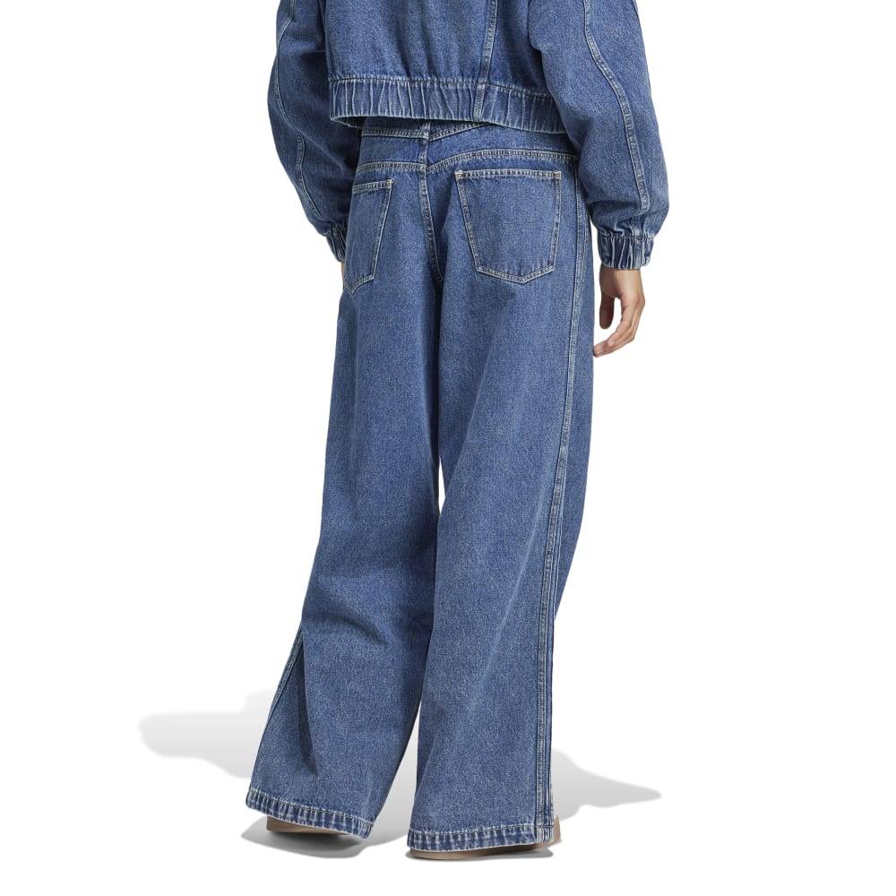 ADIDAS DENIM WIDE LEG PANTS