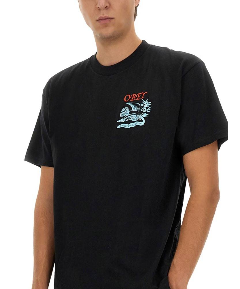 OBEY PEACE DELIVERY DOVE TEE