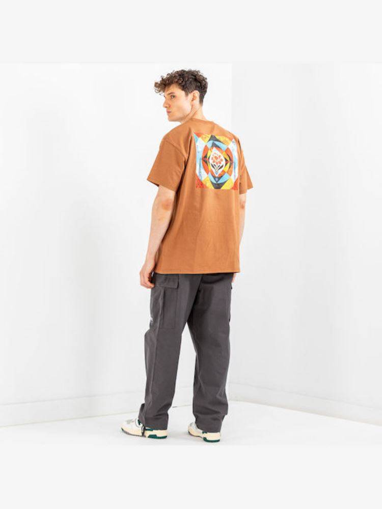 OBEY GEOMETRIC POWER CANVAS TEE