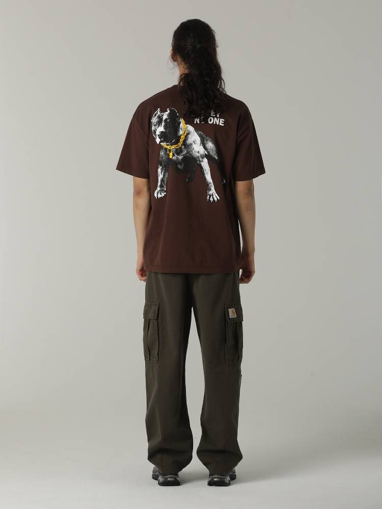 OBEY NO ONE HEAVY WEIGHT TEE