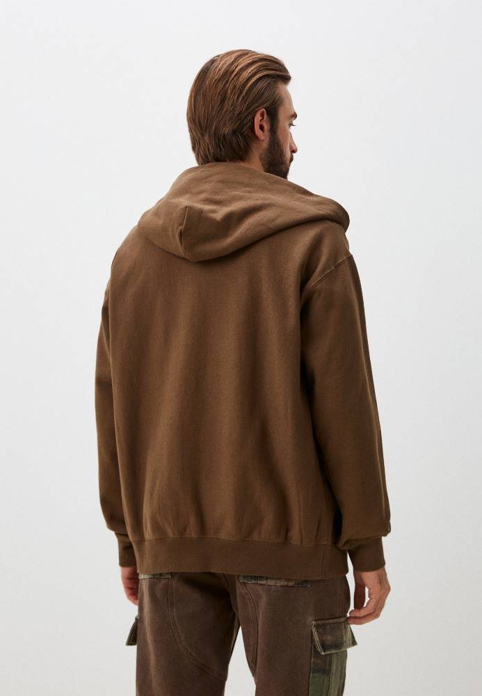 HUF OUTLINES HEAVY WEIGHT F/Z FLEECE