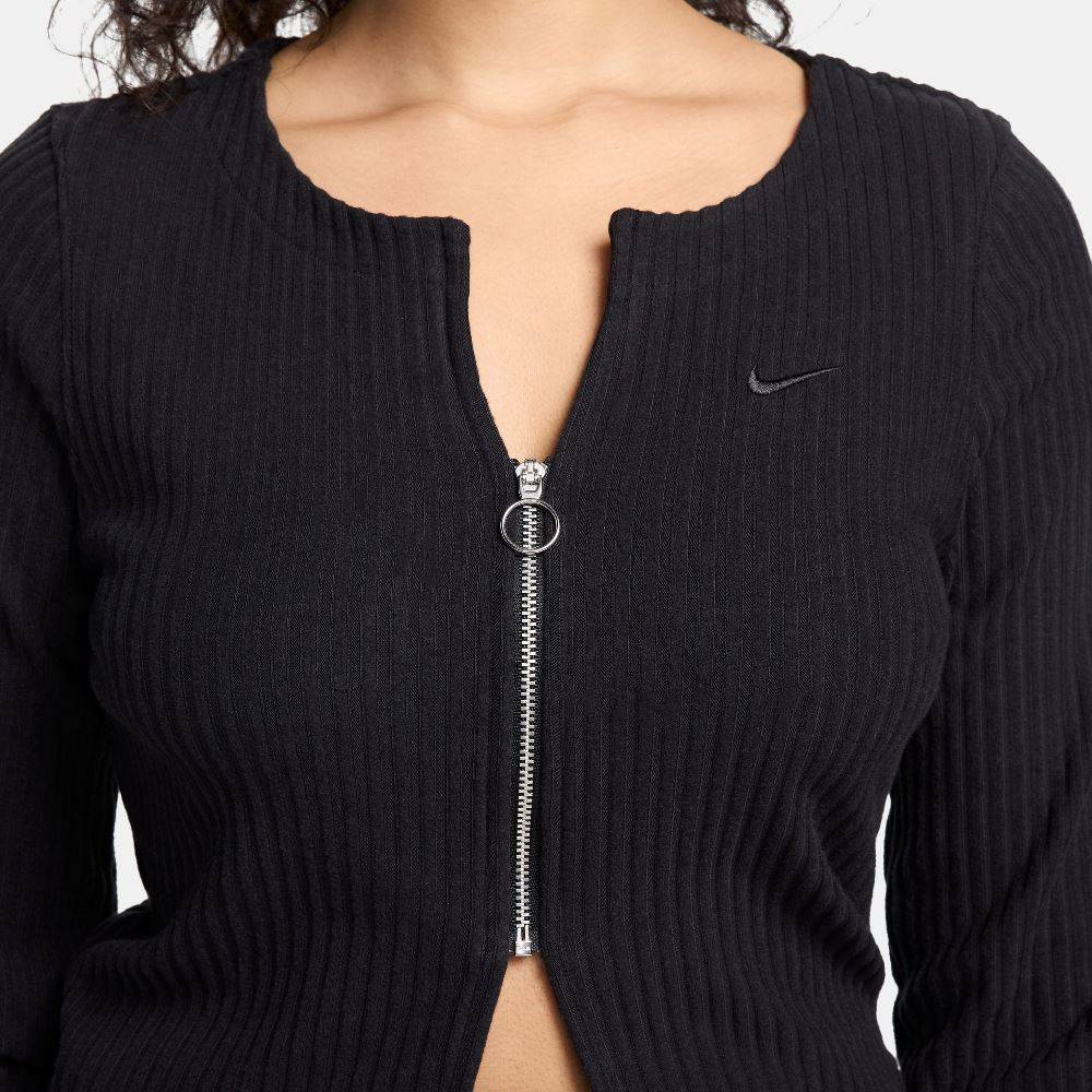 NIKE NSW CHILL KNIT WOMENS SLIM FULL-ZIP TOP